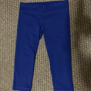 Under Armour Cropped Blue Leggings